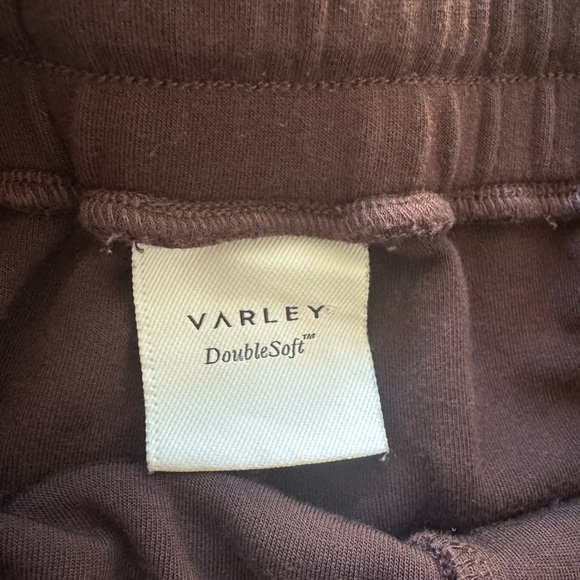 Varley DoubleSoft The Rolled Cuffed Pant 28.5 in Coffee Bean Large - Picture 7 of 10